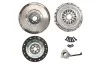 Демпфер + комплект сцепления VW Caddy III 2.0TDI 10-15 (+ выжимой) (d=240mm) z=23 Valeo 837405 (фото 1)