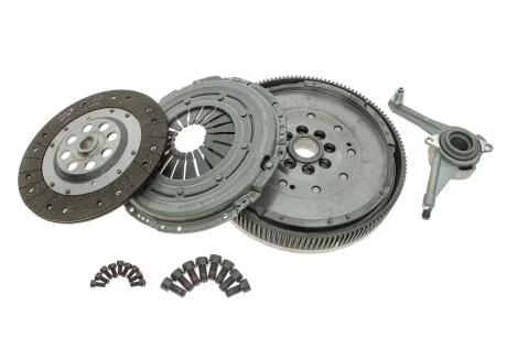 Демпфер + комплект сцепления + выжимной VW T4 2.5TDI (75kw) ACV Valeo 837499