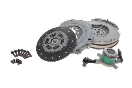 Демпфер + комплект сцепления VW Crafter 2.5TDI 06-11 (120kw) (+ выжимной) Valeo 837553