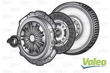 Демпфер + комплект сцепления VW Golf IV/Skoda Octavia 1.9 TDI 98-05 (d=240mm) z=23 Valeo 845050