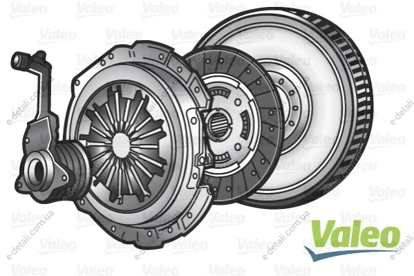 Сцепление компл. + DMF CITROEN Berlingo/C3/C4/DS3 "1,6HDi "04>> Valeo 845180 (фото 1)