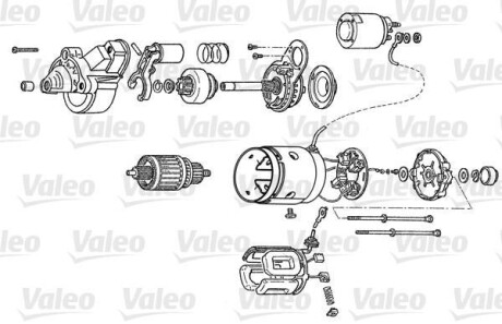 Стартер відновлений TOYOTA ProAce 16-; FIAT Ulysse 02-10; PEUGEOT Expert 07-16, Expert 16-, 5008 09-16, 508 10-18, 308 (T7) 07-19; MITSUBISHI Outlander 07-12; CITROEN Jumpy 16-, C4 10-20, C4 04-11, C5 08-19, C4 Picasso 06-13; OPEL Grandland 17-; LANC Valeo D8R28 (фото 1)