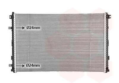 Радіатор охолодження AUDI A6/ Q7 04/15+ (вир-во) Van Wezel 03012726