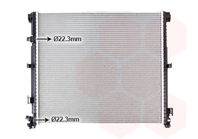 Радіатор охолодження BMW iX3/ X3/ X4 17 > 25 Van Wezel 06012741