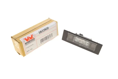 Подвеска номерного знака VAN WEZEL Van Wezel 0633920