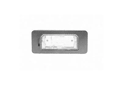 Ліхтар підсвітки номерного знаку LEFT/RIGHT BMW Van Wezel 0667920