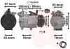 Компресор кондиціонера FORD C-MAX / VOLVO S40 07 > 12 Van Wezel 1800K391 (фото 1)