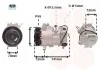 Компресор кондиціонера DODGE CALIBER / JEEP COMPASS 06+ (вир-во) Van Wezel 2101K001 (фото 1)