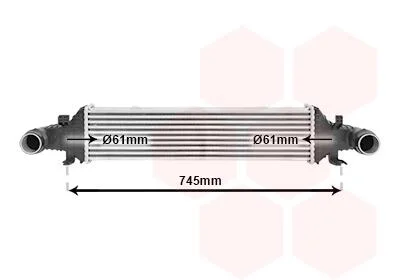 Интеркулер MERCEDES SERIE 204/ CLAS/ GLK (выр-во) Van Wezel 30004593
