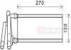 Радіатор обігрівача LEXUS IS/ GS 4/05>11/11 Van Wezel 53006706 (фото 2)