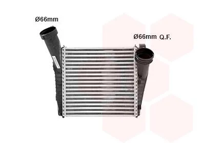 Интеркулер CAYENNE/TOUAREG 02-07 Van Wezel 58004234