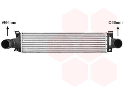 Інтеркулер VOLVO S60 10 > 18 Van Wezel 59004296
