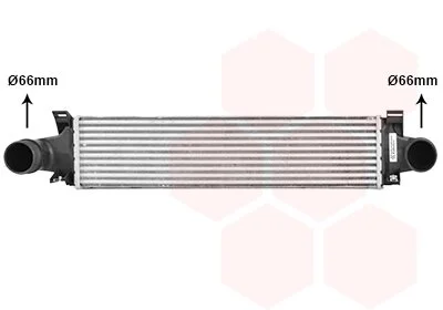Інтеркулер VOLVO S60 10 > 18 (вир-во) Van Wezel 59004296