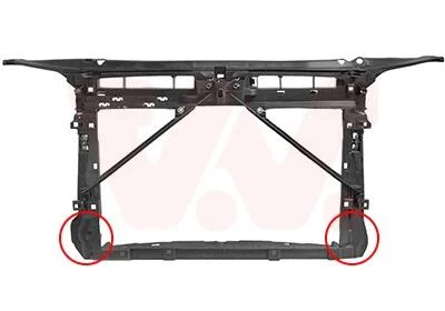 Панель передня SKODA OCTAVIA 12 > 20 (вир-во) Van Wezel 7624678