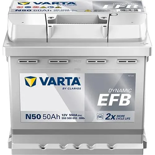 Акумулятор VARTA 550500055K262 (фото 1)