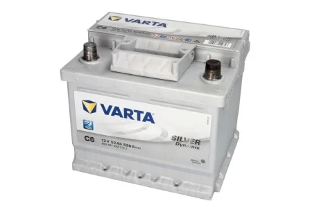Аккумулятор 52Ah-12v SD(C6) (207х175х175),R,EN520 VARTA 552 401 052