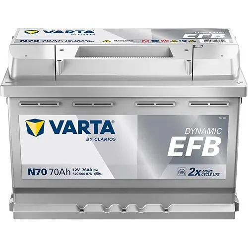 Акумулятор VARTA 570500076K262 (фото 1)