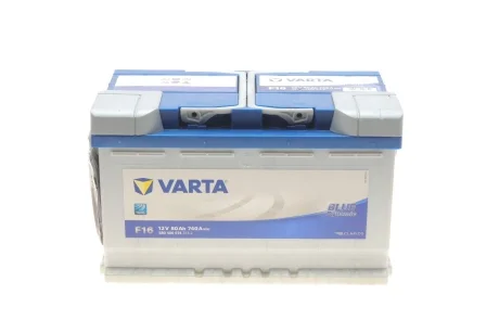 Аккумуляторная батарея 80Ah/740A (315x175x190/+R/B13) Blue Dynamic F16 VARTA 580400074 3132