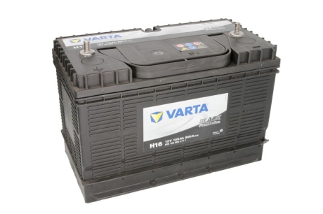 Аккумулятор 105Ah-12v PM Black(H16) (330x172x240),L,EN800 клеммы тонкие по центру VARTA 605 103 080