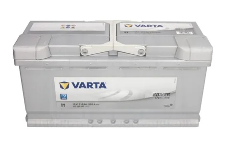 Аккумуляторная батарея 110Ah/920A (393x175x190/+R/B13) Silver Dynamic l1 VARTA 610402092 3162