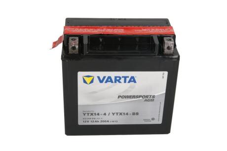Фото акумулятор VARTA YTX14BS Акумулятор VARTA YTX14BS