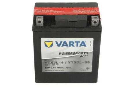 Фото акумулятор VARTA YTX7LBS Акумулятор VARTA YTX7LBS