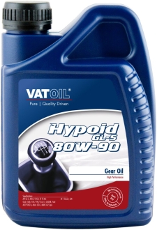 Трансмиссионное масло Hypoid GL-5 80W-90 минеральное 1 л VATOIL 50078
