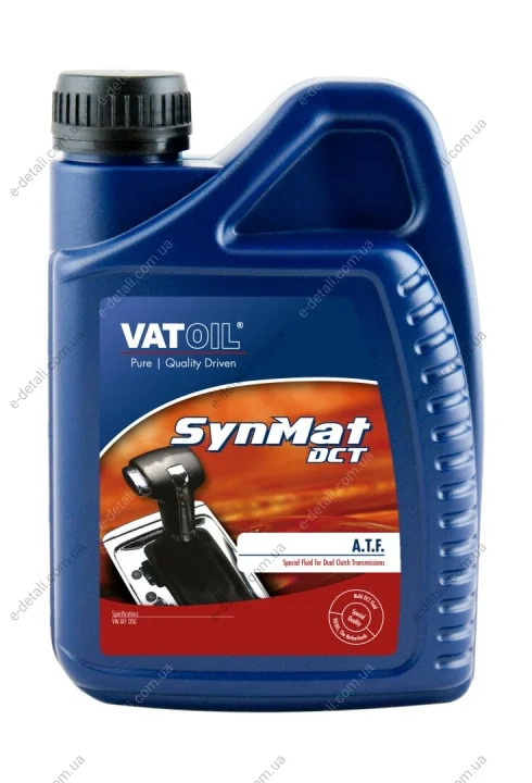 Трансмиссионное масло Vatoil SynMat DCT синтетическое 1 л VATOIL 50266 (фото 1)