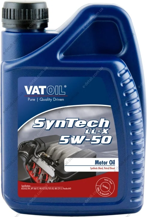 Масло моторное Vatoil SynTech LL-X 5W-50 (1 л) VATOIL 50397 (фото 1)