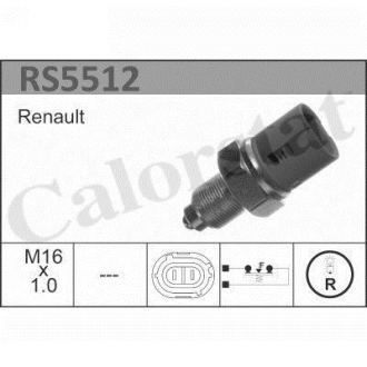 RENAULT вимикач світла заднього ходу 21,25,Trafic Vernet RS5512 (фото 1)