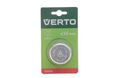 Щітка торцева Ø50 мм Verto 62H330