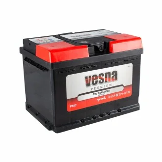 Акумулятор 62 Ah/12V Vesna Premium Euro(0) Vesna 415 062