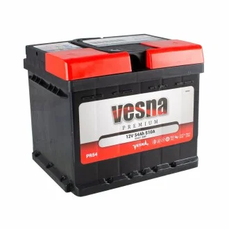 Акумулятор 54 Ah/12V Vesna Premium Euro(0) Vesna 415 254