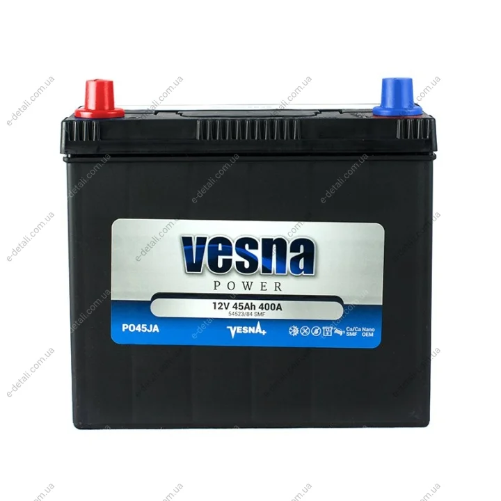 Акумулятор 45 Ah/12V Vesna Japan Euro(0) Vesna 415 645 (фото 1)