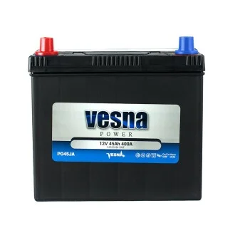 Акумулятор 45 Ah/12V Vesna Japan Euro(0) Vesna 415 645