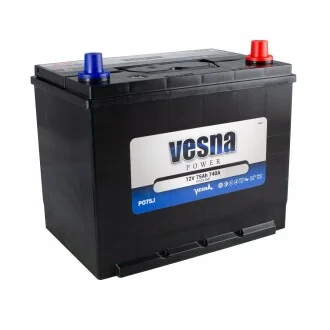 Акумулятор 75 Ah/12V Vesna Japan Euro(0) Vesna 415 875