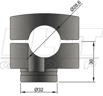 Проставка для завышения руля VICMA MO 616N