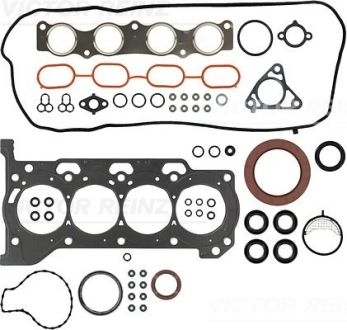 Комплект прокладок двигуна TOYOTA 1ZR-FE, 2ZR-FE, 3ZR-FE 07-12 VICTOR REINZ 01-54025-01 (фото 1)