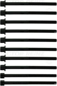Комплект болтів з головкою системи TORX з чорного металу VICTOR REINZ 14-10882-02