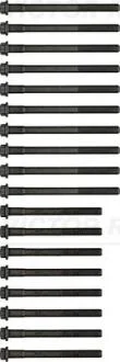 Комплект болтов с головкой системы TORX из черного металла VICTOR REINZ 14-55028-01
