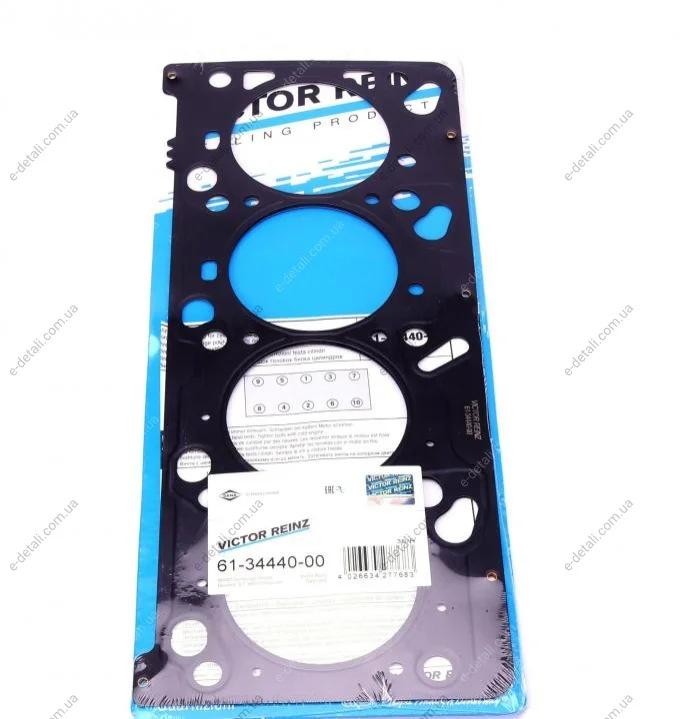 Прокладка ГБЦ Ford Mondeo/Focus 2.0i 16V 96-04, Ø86,00mm, 0.60mm VICTOR REINZ 61-34440-00 (фото 1)