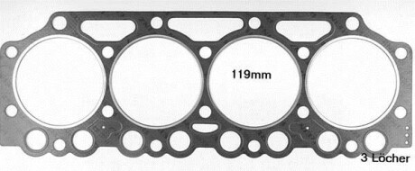 Прокладка головки цилиндра VICTOR REINZ 613587520