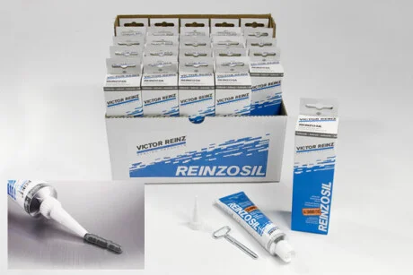 Герметик Reinzosil Tube -50°C +320°C, 70мл (антрацит), використовувати з 70-31415-00 VICTOR REINZ 70-31414-10