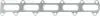 Прокладка колектора випускного MB C-class (W202)/E-class (W124) OM 605 2.5D 93-00 VICTOR REINZ 71-31661-00 (фото 1)