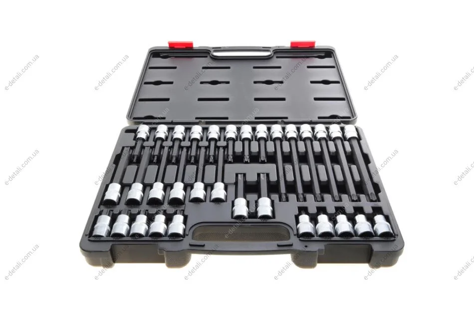 Набор головок 1/2" со вставками Torx 32 ед. VIGOR V1917 (фото 1)