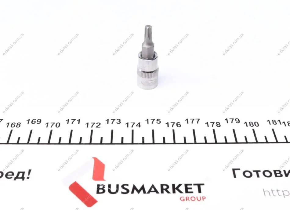 Головка 1/4" с вставкой T20 VIGOR V2444N (фото 1)