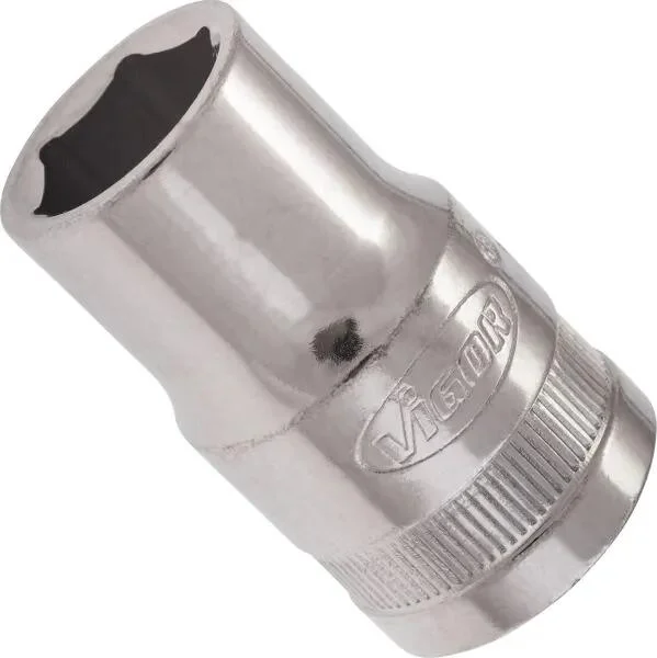 Головка торцевая 1/2" 13 мм (хромированная) VIGOR V2599N (фото 1)