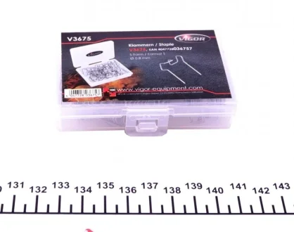 Скоба S-профиль Ø0,8 mm 100 ед. VIGOR V3675
