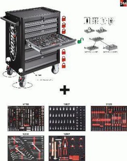 Візок із інструментами VIGOR V4560