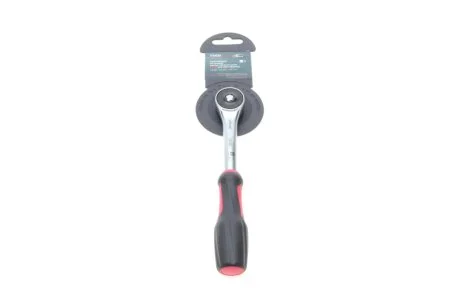 Трещотка 1/4" ротационная 72 зубца 176 мм с поворотной рукояткой на 360° VIGOR V5436